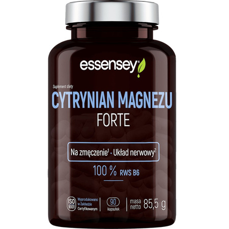 Essensey Cytrynian Magnezu Forte 90 kaps.