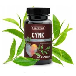 Skoczylas Cynk 3 formy miedź EGCG i kwercytyna 60 kaps.