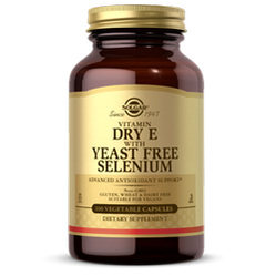 Dry Vitamin E with Yeast Free Selenium (100 kaps.)