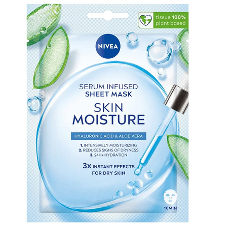 Skin Moisture maska w płachcie z serum nawilżającym
