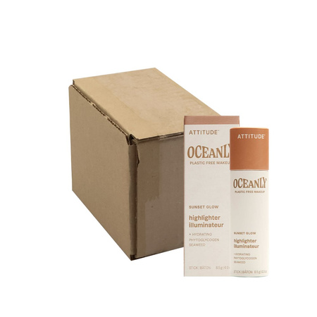 Attitude Oceanly, Rozświetlacz w sztyfcie, Sunset Glow, 8,5 g