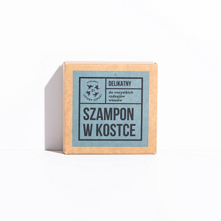 Mydlarnia Cztery Szpaki - Szampon do włosów w kostce, delikatny - 75 g