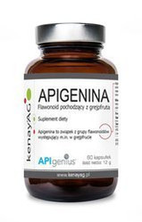 KENAY Apigenina APIGENIUS® na wsparcie męskiej gospodarki hormonalnej i gruczołu krokowego 60 kaps.