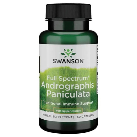 Full Spectrum Andrographis Paniculata 400 mg (60 kaps.)