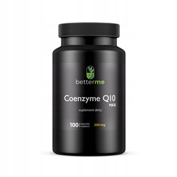 BETTERME Coenzyme Q10 MAX suplement diety 100 kaps.