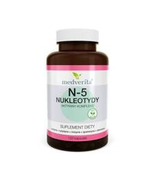 Medverita N-5 Nukleotydy Kompleks 5 nukleotydów z cynkiem i witaminą C 120 kaps.