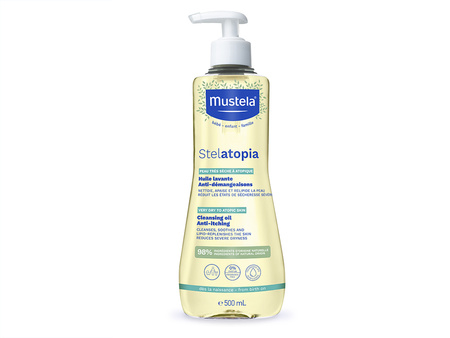 Mustela Stelatopia® Olejek myjący  500ml