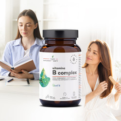 Aura Herbals Witamina B Complex 90 kaps. vege