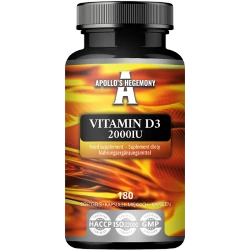 APOLLO'S HEGEMONY Vitamin D3 2000 IU 180 kaps.