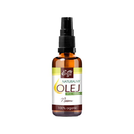 Etja, Olej Neem z Miodli Indyjskiej, 50 ml