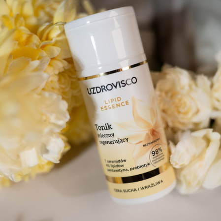 Uzdrovisco, Lipid Essence Tonik mleczny regenerujący i łagodzący, 150 ml