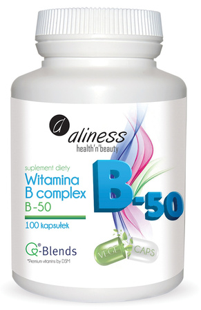 Witamina B complex B-50 x 100 VEGE kaps.