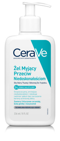 CeraVe Żel myjący przeciw niedoskonałościom 236ml