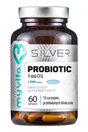 Myvita Silver Probiotic 9 Mld Cfu 60 K odpornść