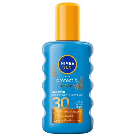 Nivea Sun Spray aktywujący opaleniznę Protect&Bronze SPF30 200ml