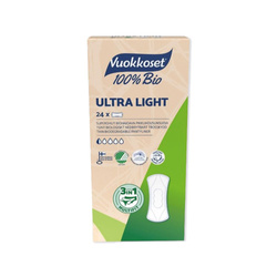 Vuokkoset - 100% BIO Wkładki higieniczne Ultra Light - 24 szt.