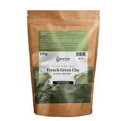Natur Planet − Glinka oryginalna francuska zielona − 100 g