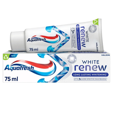 White Renew Long Lasting Whitening pasta do zębów z fluorkiem 75ml