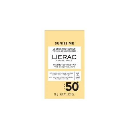 LIERAC SUNISSIME SZTYFT OCHRONNY SPF50+ 15ML 10 G
