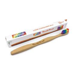 Humble Brush, Bambusowa szczoteczka do zębów, PROUD VERSION, kolorowa