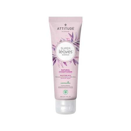 Attitude SUPER LEAVES™, Odżywka nawilżająca do włosów suchych, Quinoa i Jojoba, 240 ml