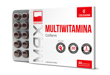 MAX Multiwitamina 30 tabletek