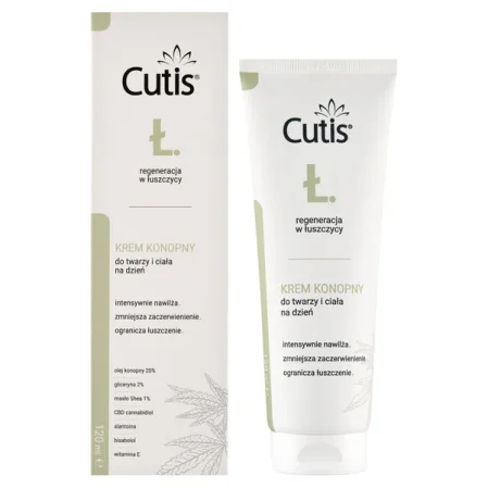 Cutis Ł - Łuszczyca krem konopny 20% + CBD 120 ml