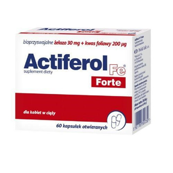 Actiferol Fe forte 60 kapsułek
