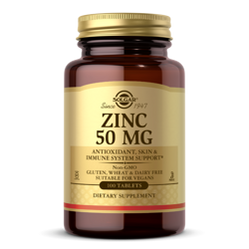 Solgar Cynk 50 mg - 100 tabl.