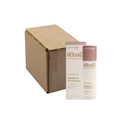 Attitude Oceanly, Rozświetlacz w sztyfcie, Golden Rose, 8,5 g