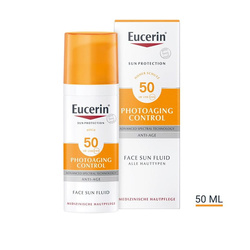 EUCERIN PHOTOAGING CONTROL SPF 50+ FLUID OCHRONNY PRZECIW FOTOSTARZENIU SIĘ SKÓRY 50ML