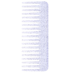 Grzebień do masek i odżywek Brokatowy