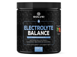 SolveLabs Electrolyte Balance Elektrolity 290g smak czarna porzeczka