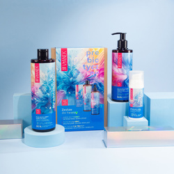 Vianek - Xmas Zestaw prebiotyczny do twarzy, płyn micelarny 400ml+żel do mycia twarzy 300ml+nawilżający krem na dzień 50ml