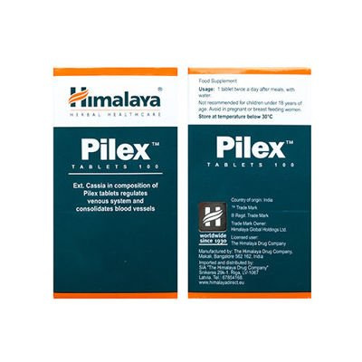 Himalaya Pilex 100 Tabl. Hemoroidy