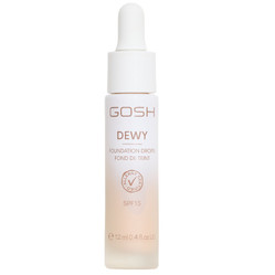 Dewy Foundation Drops rozświetlający podkład w kroplach 002 Porcelain 12ml