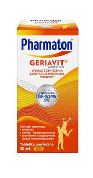 Pharmaton Geriavit 30 tabletek