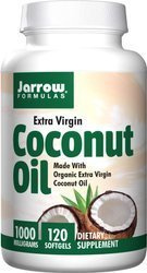 Jarrow Formulas EKO Coconut Oil Extra Virgin 120 kaps.
