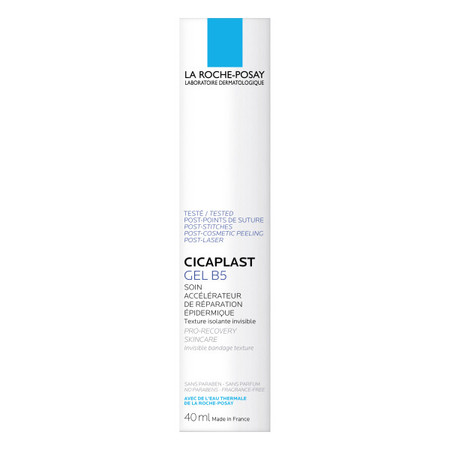 La Roche-Posay − Cicaplast Gel B5, preparat wspierający regenerację naskórka − 40 ml
