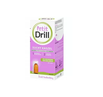 Petit Drill Junior syrop na kaszel suchy 200 ml