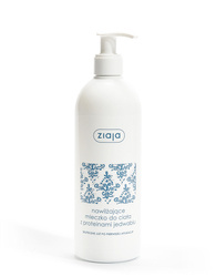 Ziaja, Jedwab, Mleczko do ciała nawilżające − 400 ml