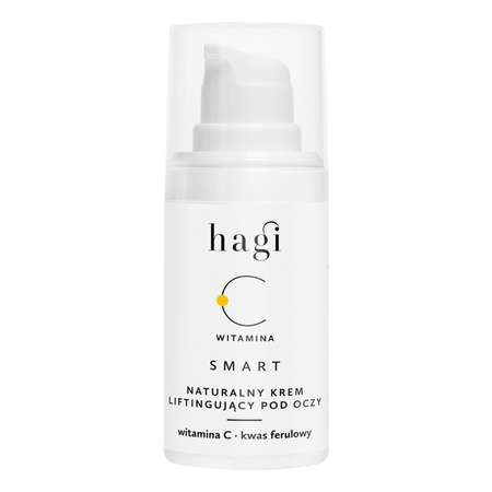 Hagi − Smart C, naturalny krem liftingujący pod oczy z witaminą C − 15 ml