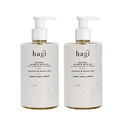 Zestaw: 2x Hagi - Naturalny żel do higieny intymnej 300 ml