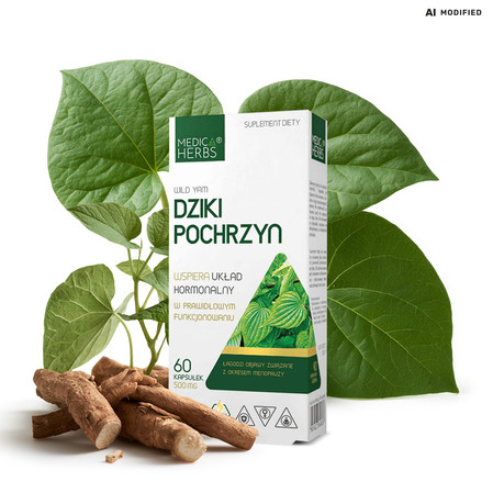 Medica Herbs Dziki Pochrzyn 60 kaps.