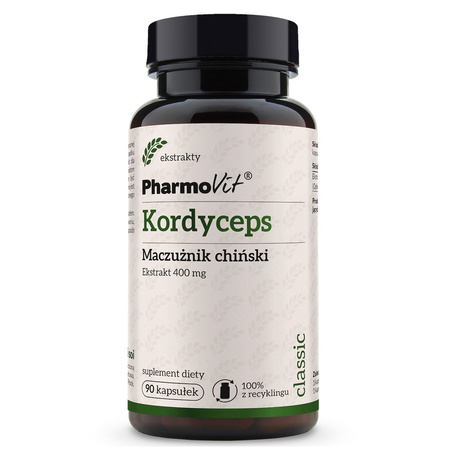 Pharmovit Kordyceps Maczużnik chiński 90 k