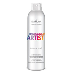 Hands & Nails Artist enzymatyczna pianka peelingująca do dłoni i paznokci 150ml
