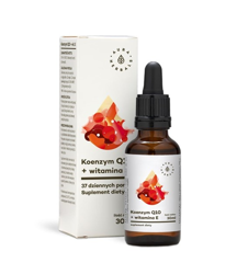Koenzym Q10 + witamina E - w kroplach (30 ml)