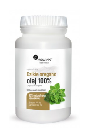 Dzikie oregano olej STRONG 100% naturalny x 90 kapsułek miękkich