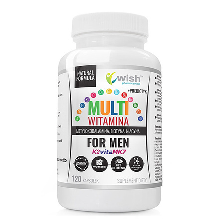 Wish Multiwitamina Complex Dla Mężczyzn 120 kaps.