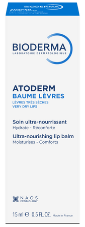 Bioderma Atoderm Lip Balm nowa wersja 15ml